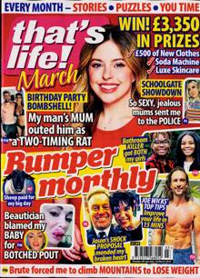 Thats Life Monthly Magazine MAR 24 Order Online